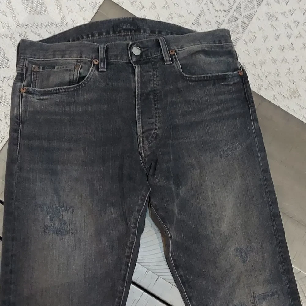 Polo Ralph Lauren Sullivan Slim Distressed Jeans 32x34 NWT